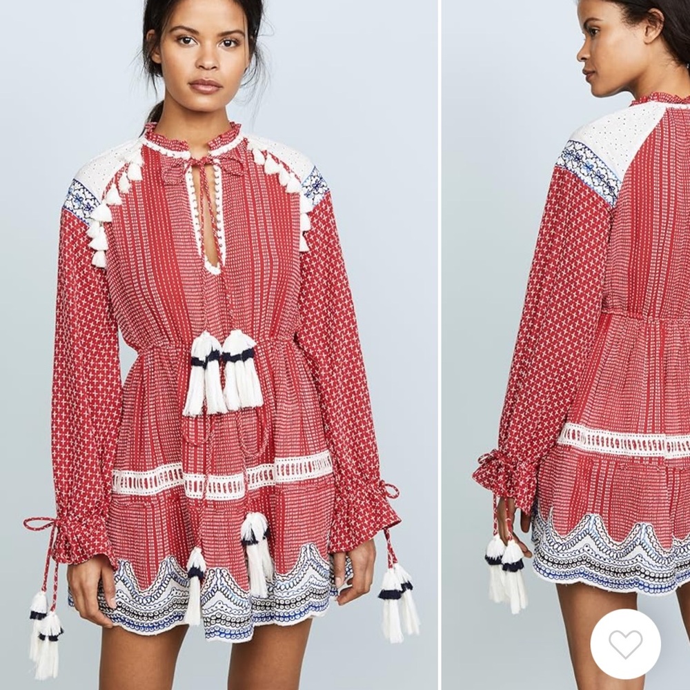 Hemant and Nandita Long Sleeve Dress SMALL